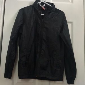 NIKE Black Windbreaker